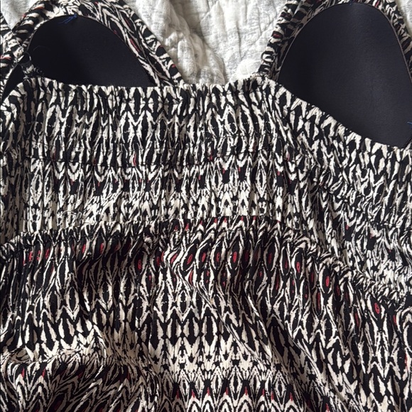 Bohemian Maxi Dress with Red Accents - Picture 6 of 11